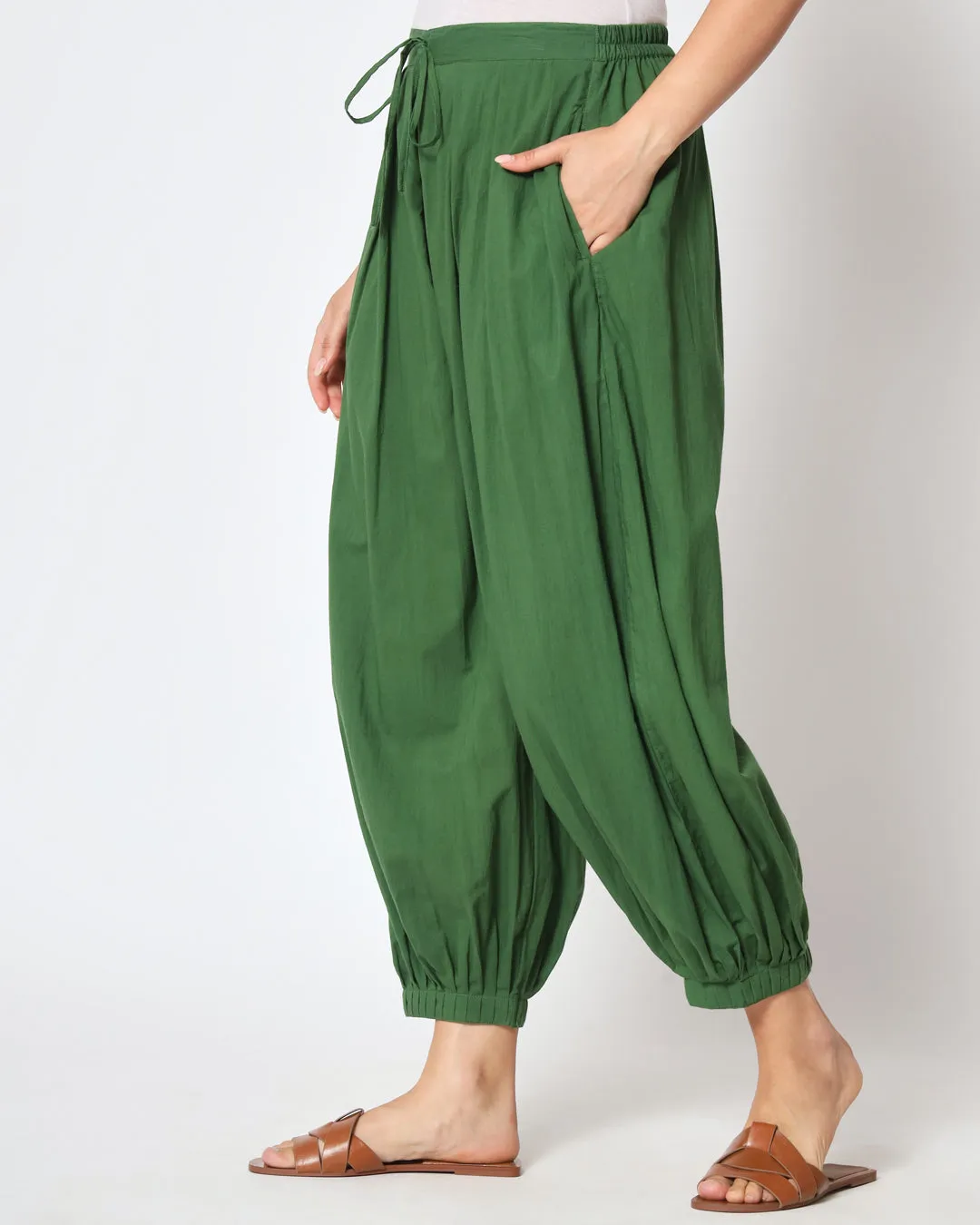 100% Cotton Salwar- Greening Spring