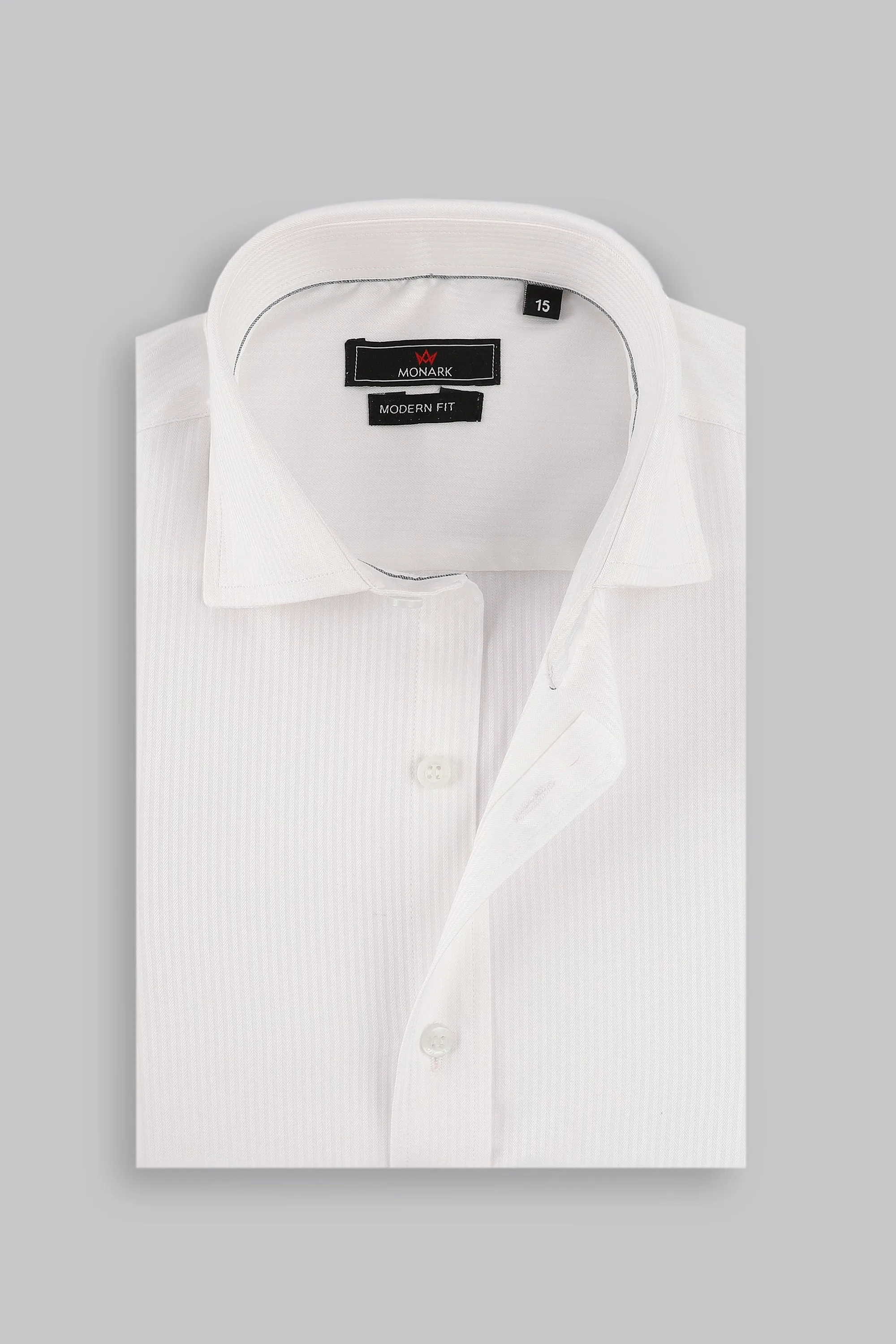 100% COTTON TEXTURED FORMAL SHIRT