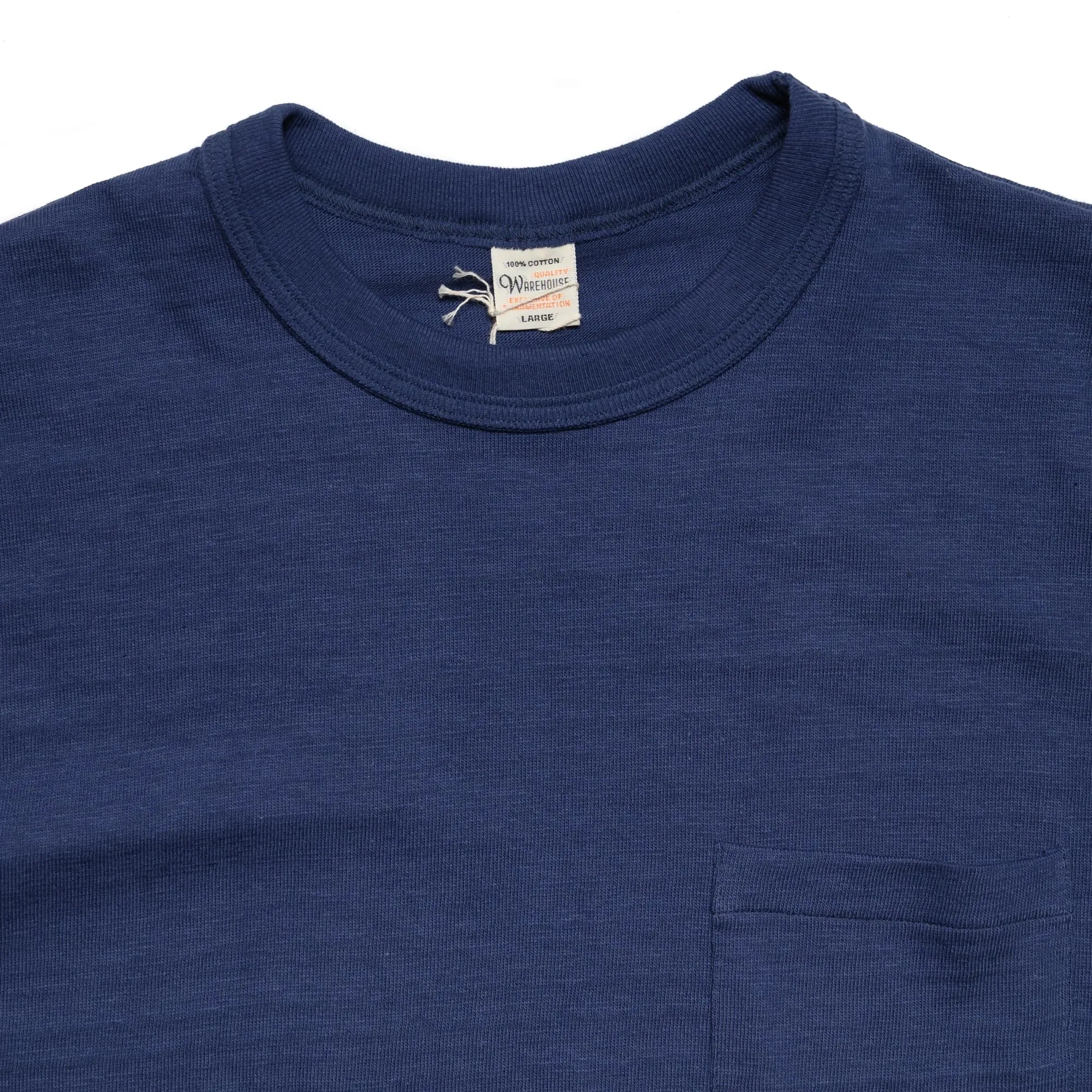 4601P Cotton Pocket Tee - Navy