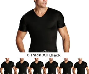 6-Pack Insta Slim Compression V-Necks VS0006