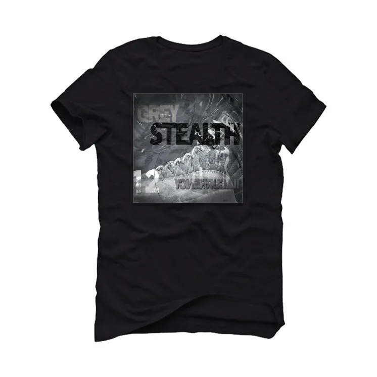 Air Jordan 12 “Stealth” Black T-Shirt (STEALTH)