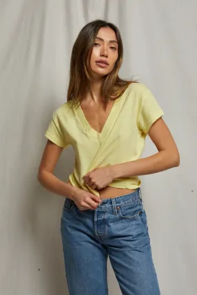 Alanis Recycled Tee - Lemonade