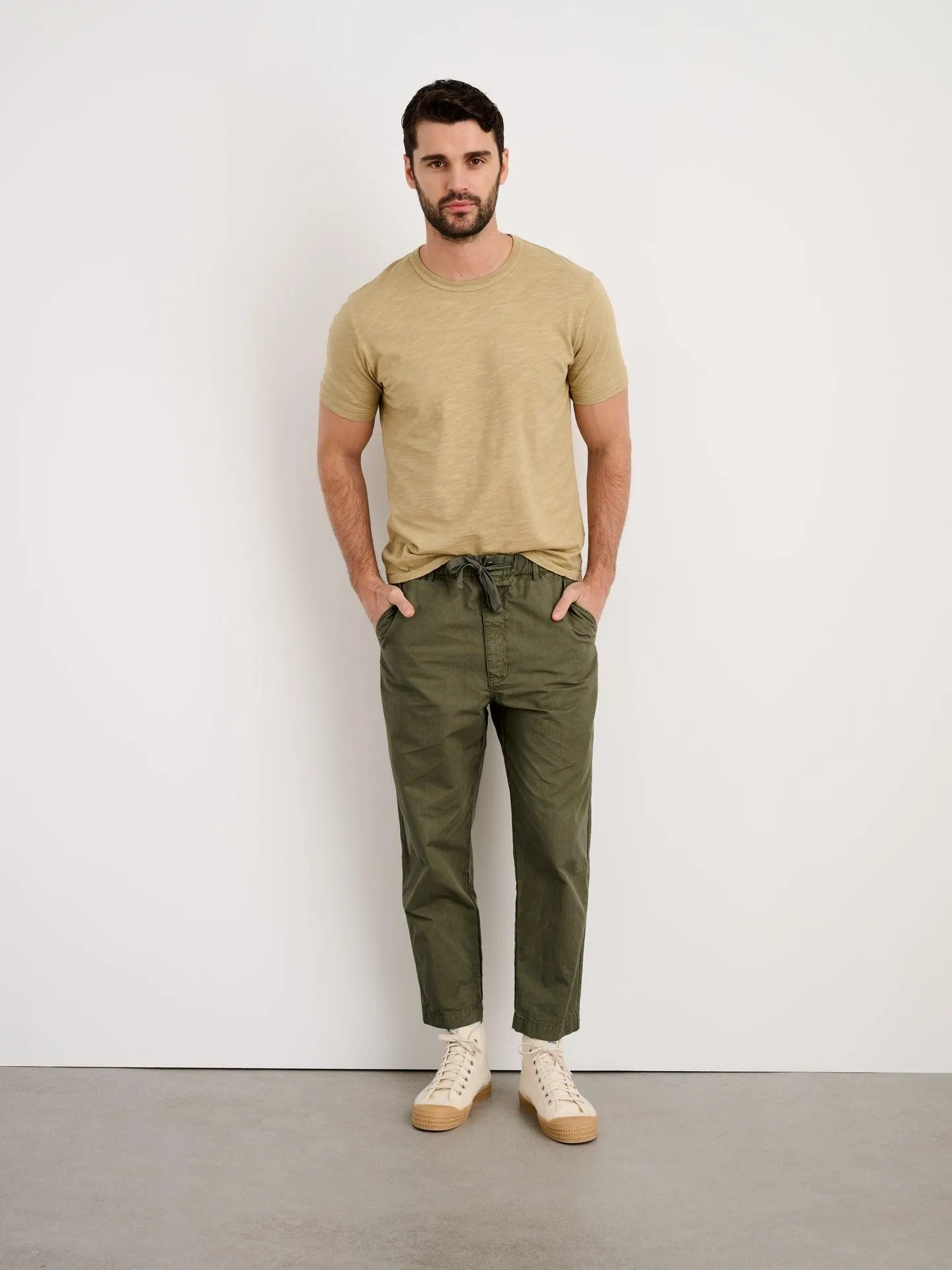 Alex Mill - Standard T-Shirt in Slub Cotton - Buckwheat