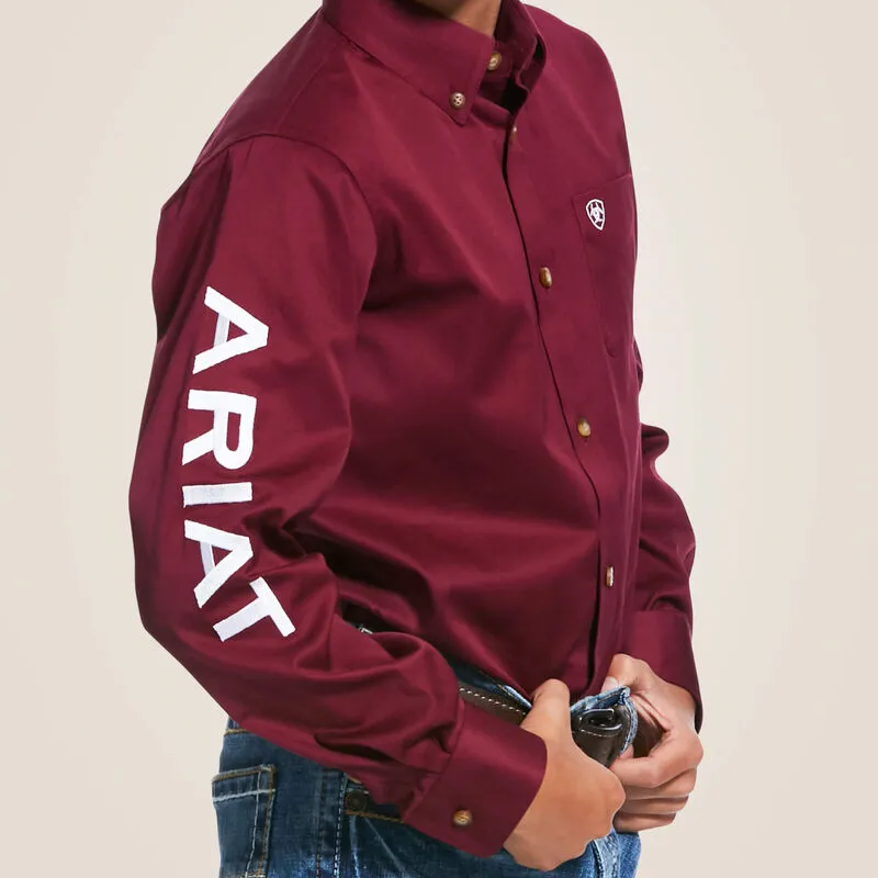 Ariat Team Logo Twill Classic Fit Shirt Style 10030163