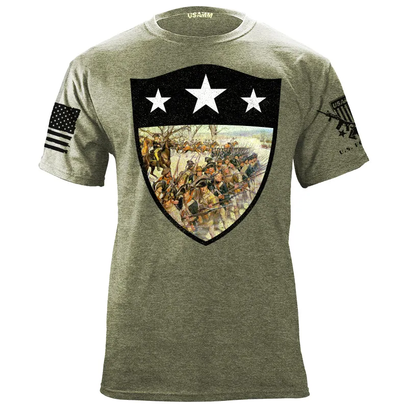 Battle of Guilford Courthouse Shield T-Shirt