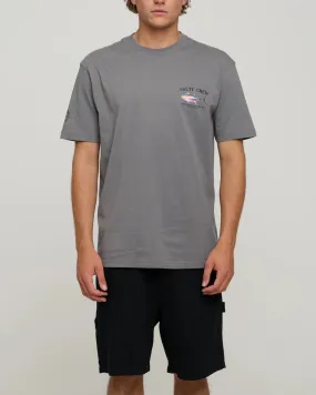 Big Blue Premium SS Tee - Charcoal