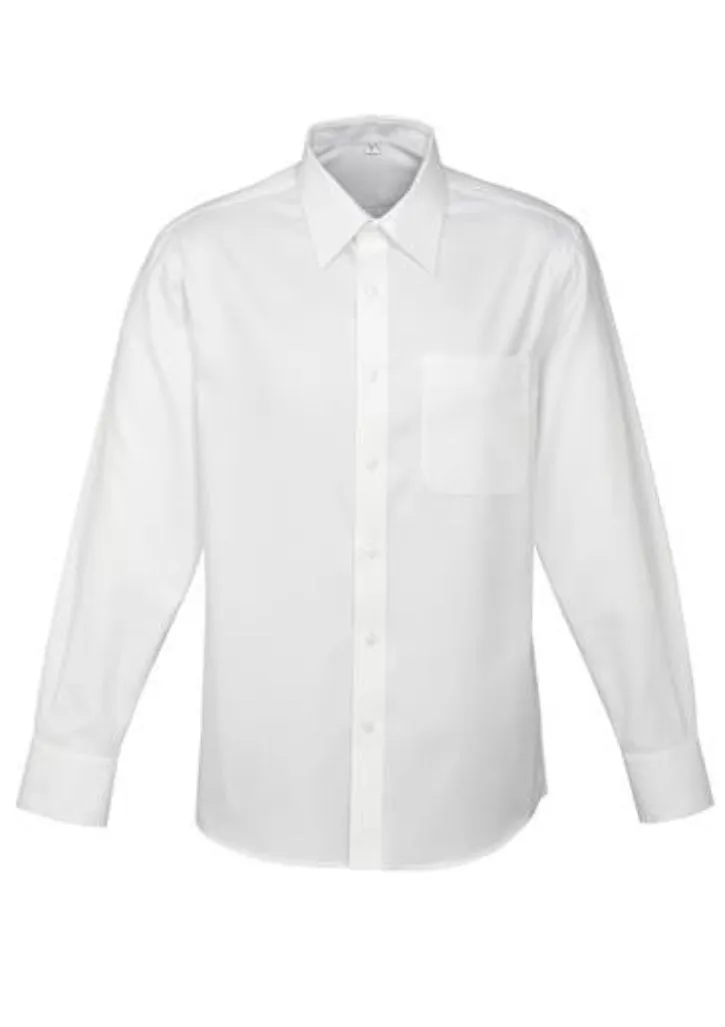 Biz Collection Mens Luxe L/S Shirt (S10210)