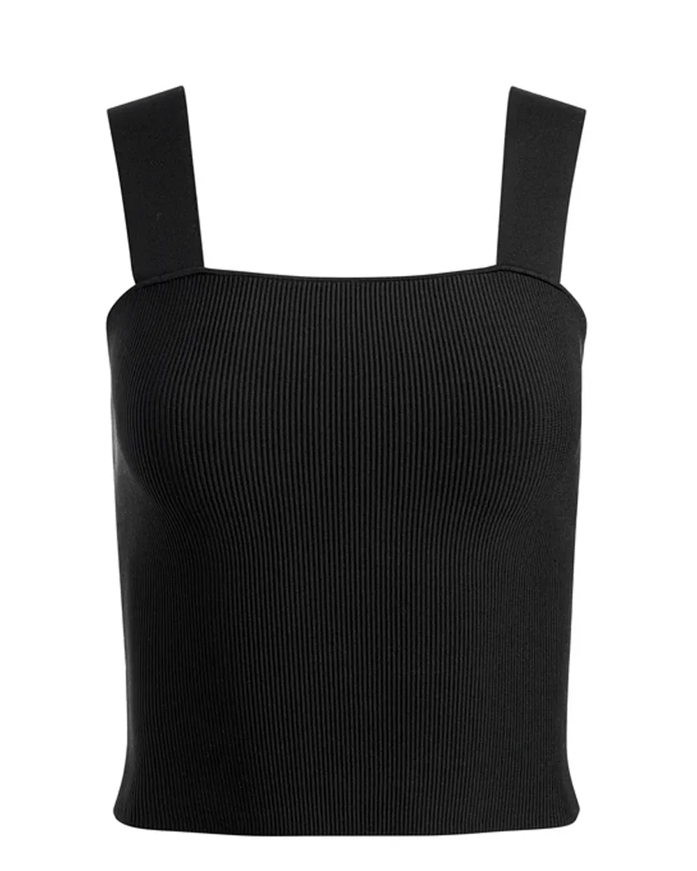 Black Torie Wide Strap Tank