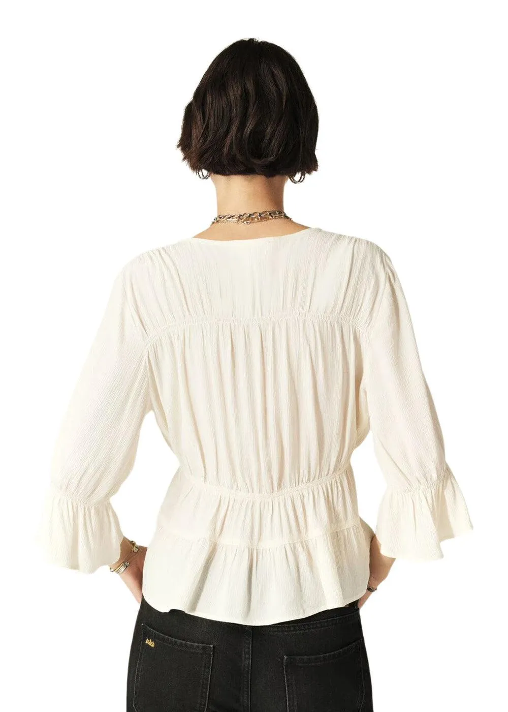 BLOUSE HILDA - Ecru