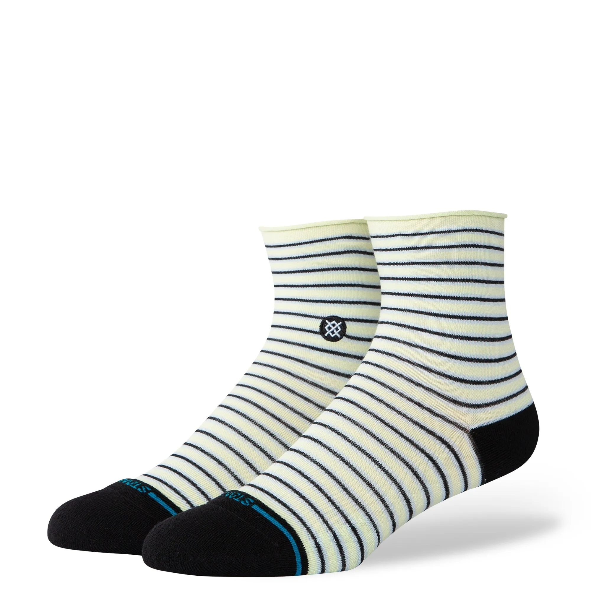 BLUE FADE QUARTER SOCK