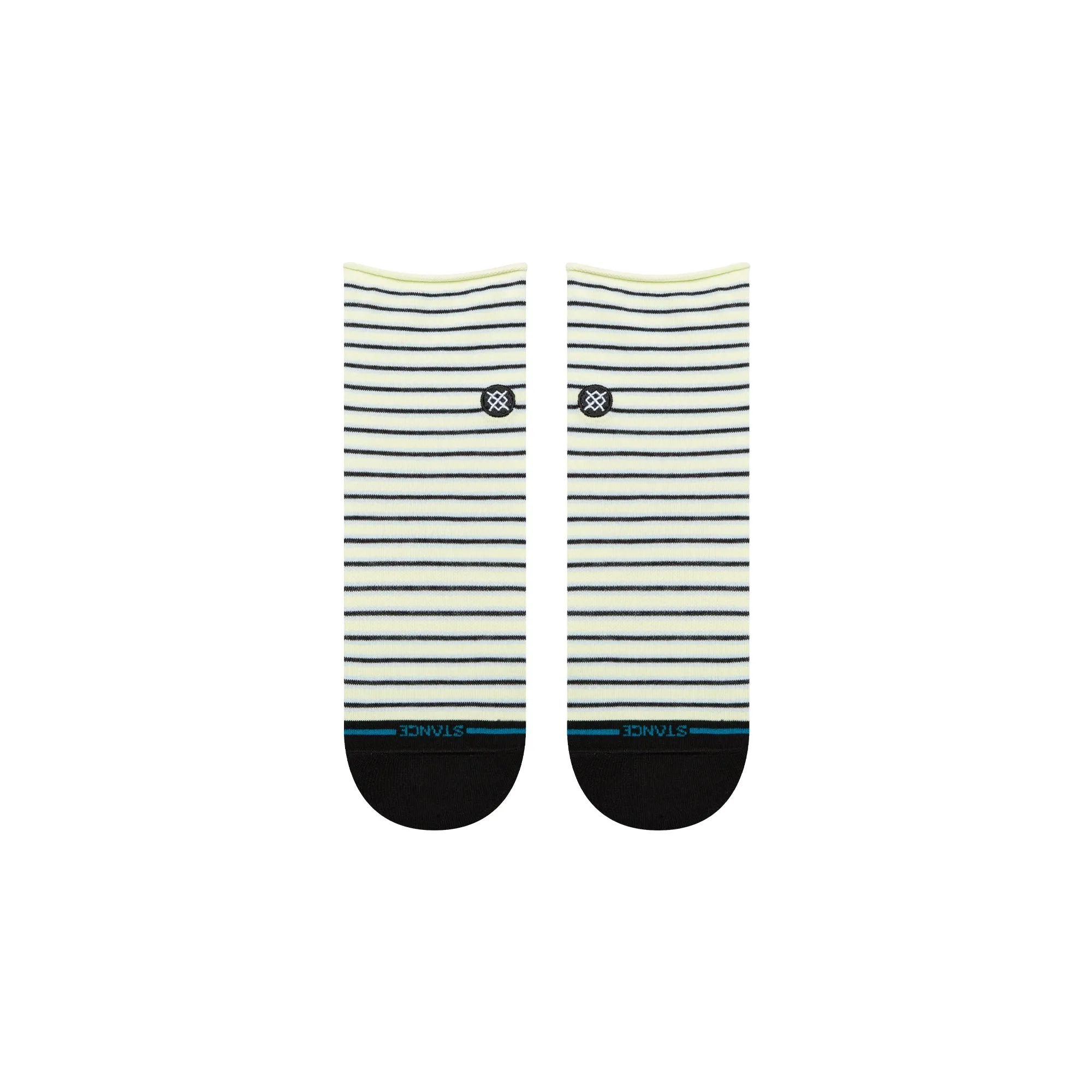 BLUE FADE QUARTER SOCK