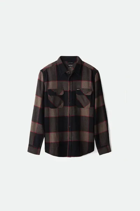 BRIXTON Men's Bowery Flannel L/S Shirt