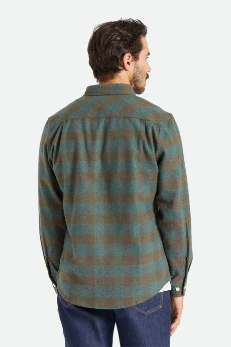 BRIXTON Men's Bowery Flannel L/S Shirt