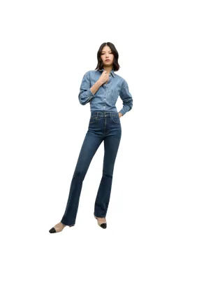 Cameron Mid Rise Bootcut Jean