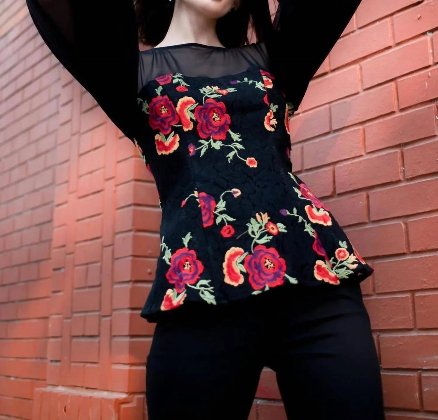 Candace Top In Gypsy Rose