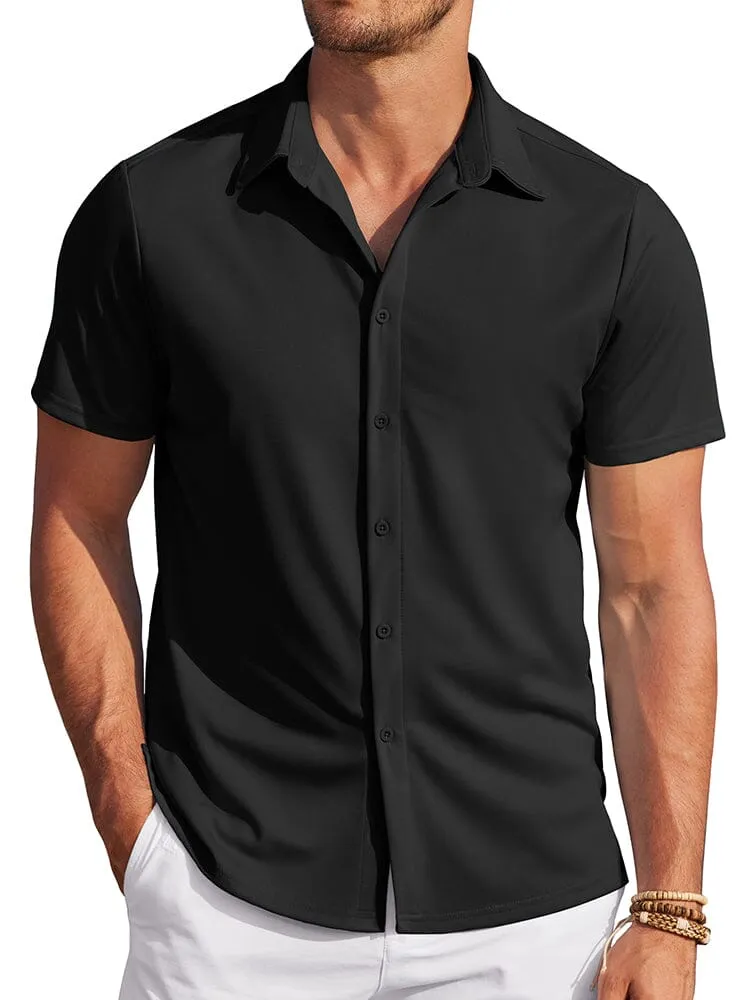 Casual Wrinkle Free Stretch Shirt (US Only)