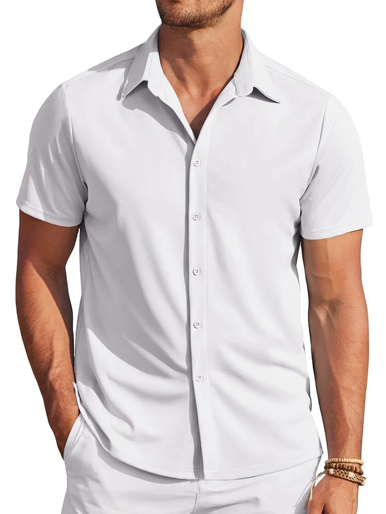 Casual Wrinkle Free Stretch Shirt (US Only)