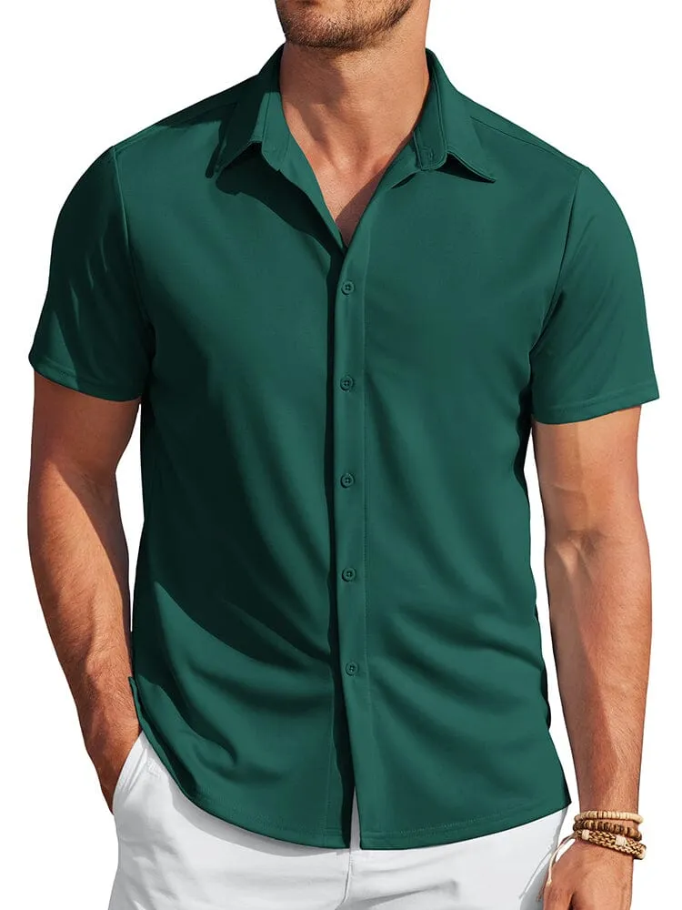 Casual Wrinkle Free Stretch Shirt (US Only)