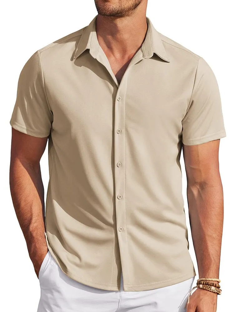 Casual Wrinkle Free Stretch Shirt (US Only)