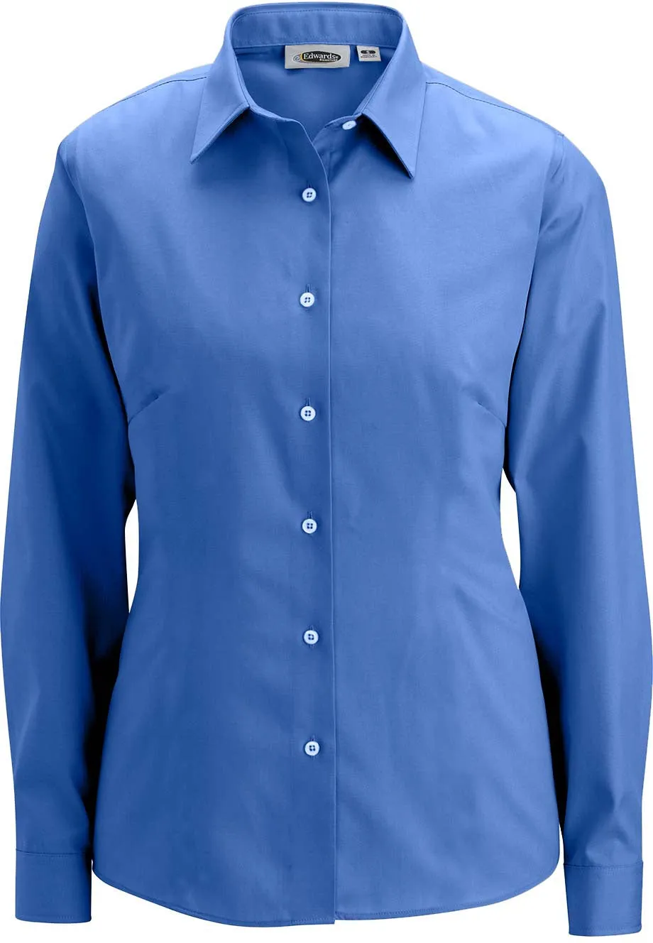 Edwards Ladies Oxford Wrinkle Free Shirt