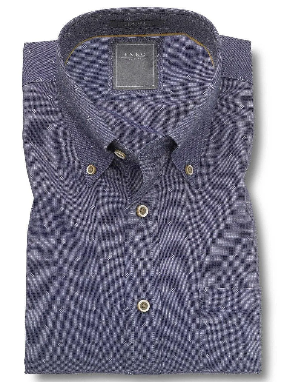 Enro Blue Chambray Neat