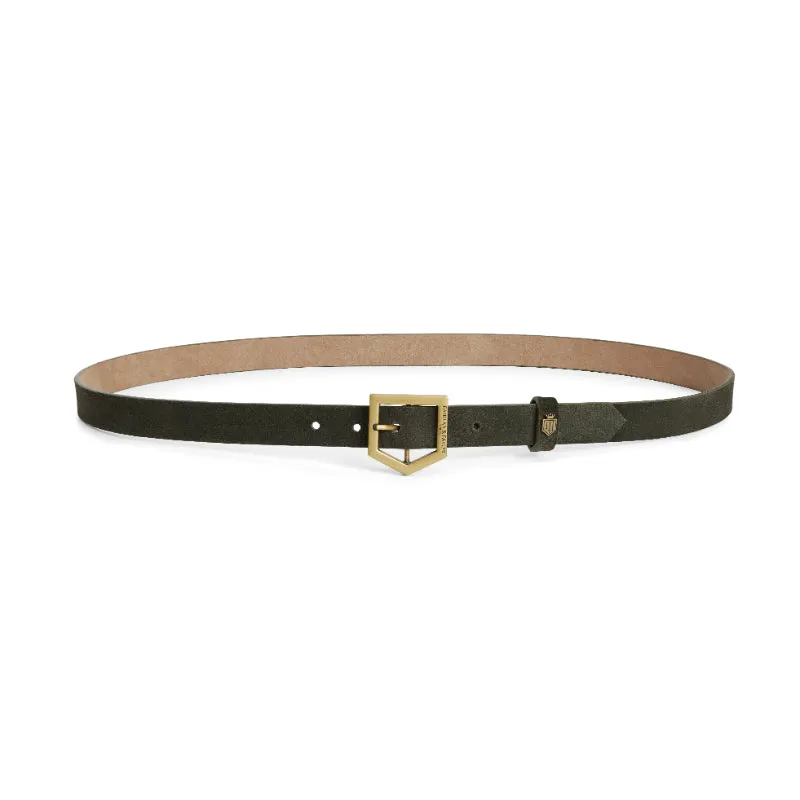 Fairfax & Favor Sennowe Ladies Belt - Moss Green