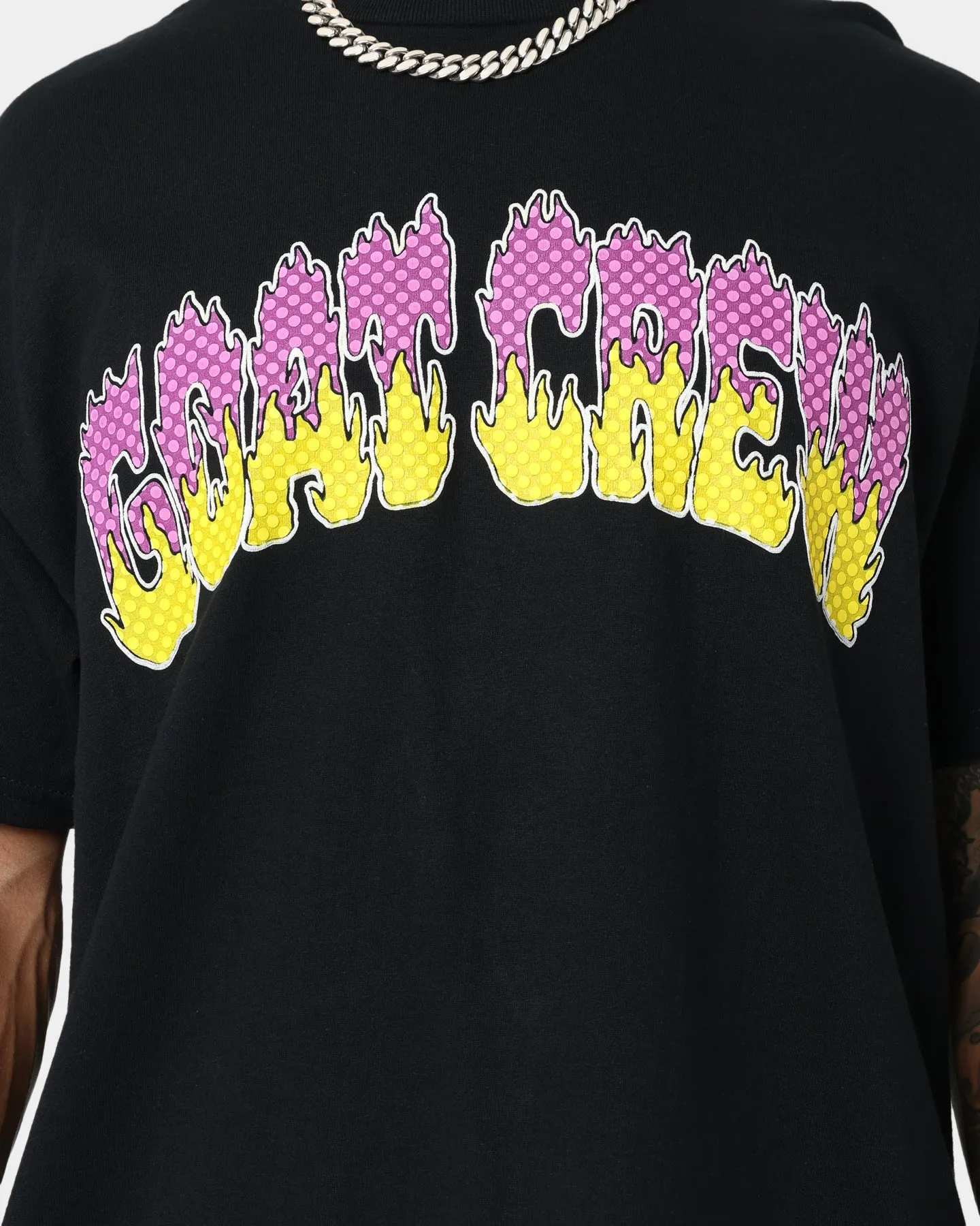 Goat Crew Hot Spike T-Shirt Black/Purple