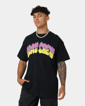 Goat Crew Hot Spike T-Shirt Black/Purple