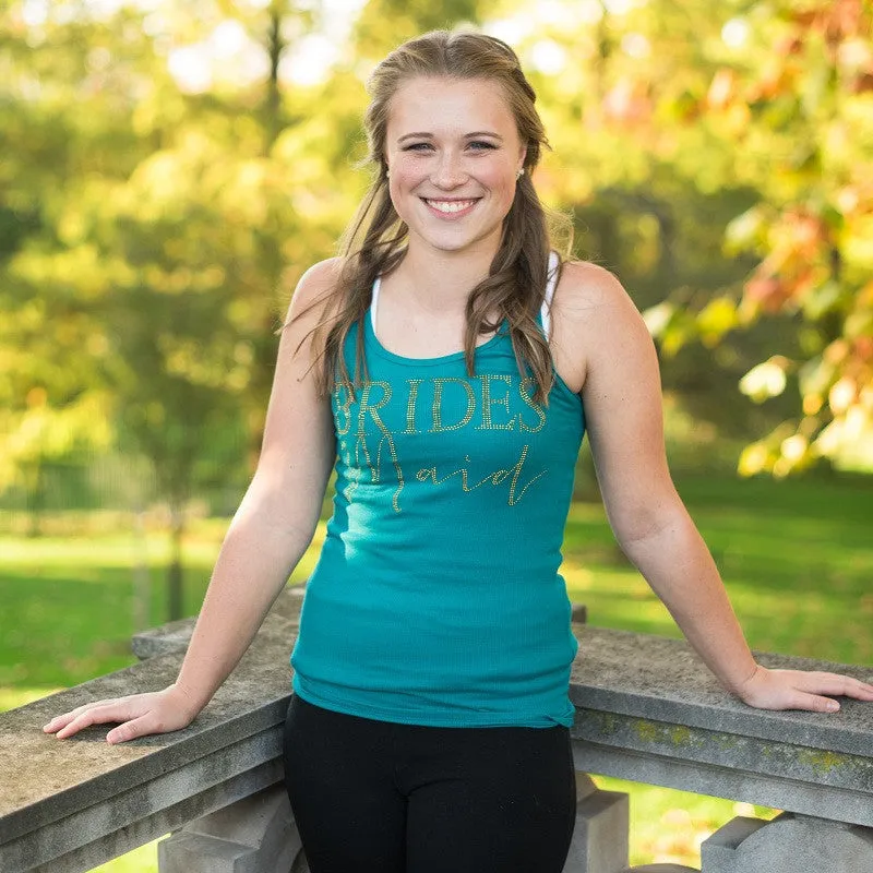 Gold Bride Tank Top