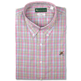 Kevin's Wrinkle Free Multi Pink Shirt