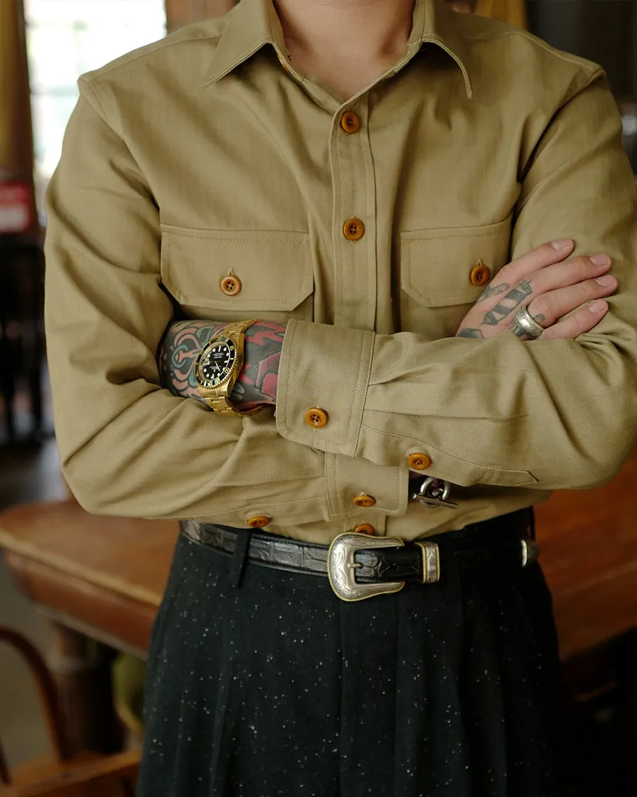 Khaki Chino Shirt