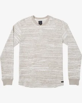 Lush Henley Long Sleeve Tee - Natural