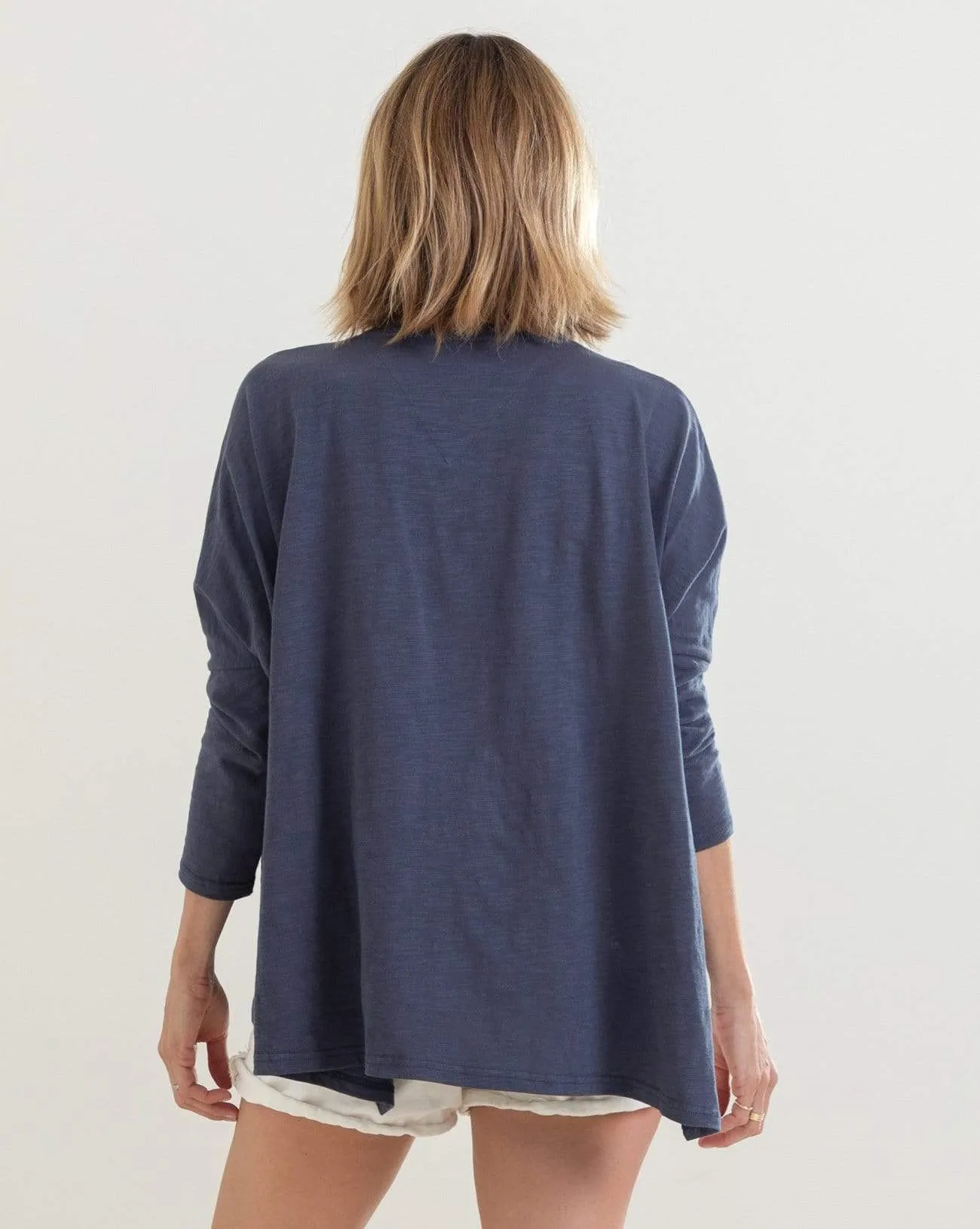 Mersea Catalina Slub Tee Indigo