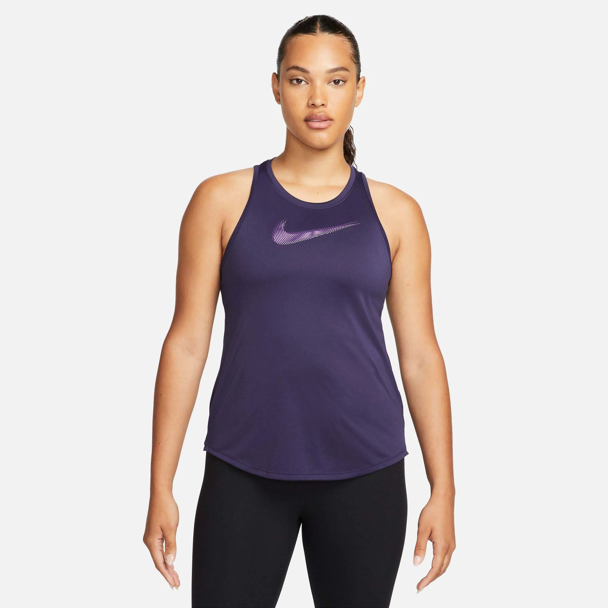 Nike | Women's Dri-FIT Swoosh Tank Top - Purple Ink