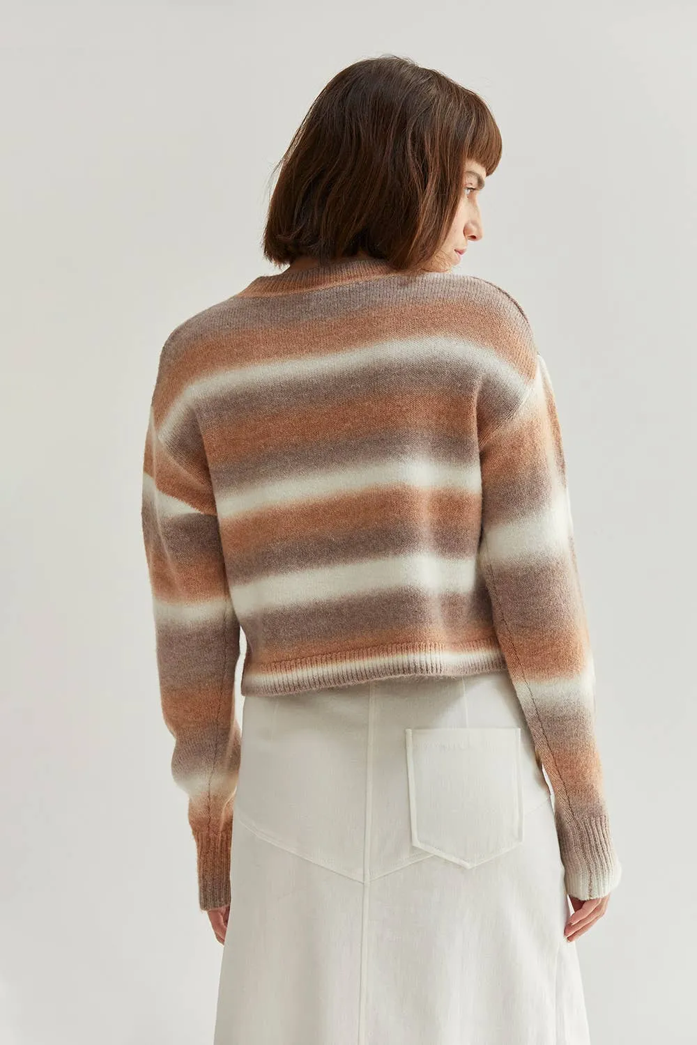 Nikki Ombre Sweater Top