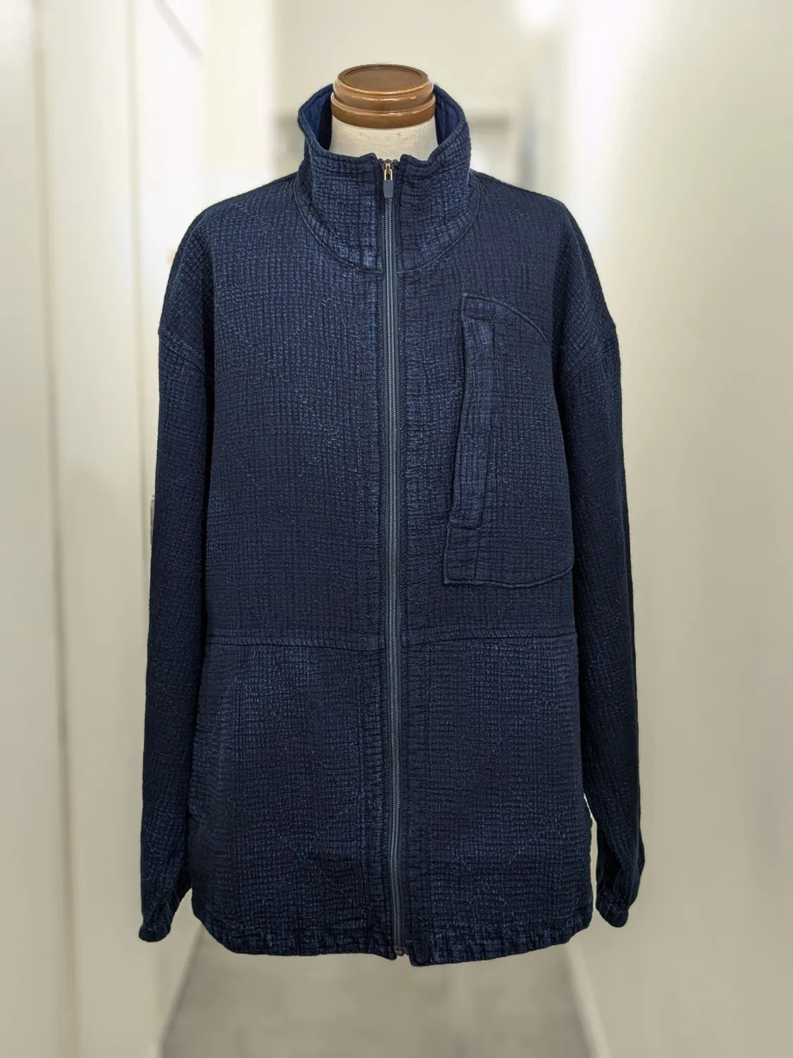 Porter Classic NEW SASHIKO LIGHT ZIP UP JACKET