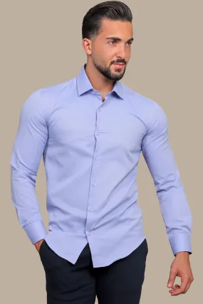 Purple Slim Fit Oxford Shirt