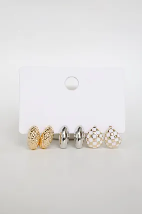 Rosie Multi Hoop Earring Set