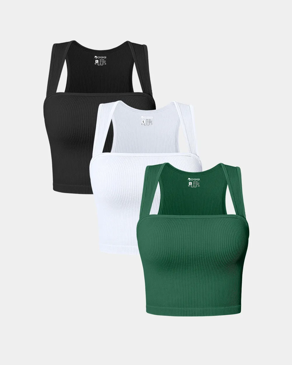 Sleeveless Square Neck tops