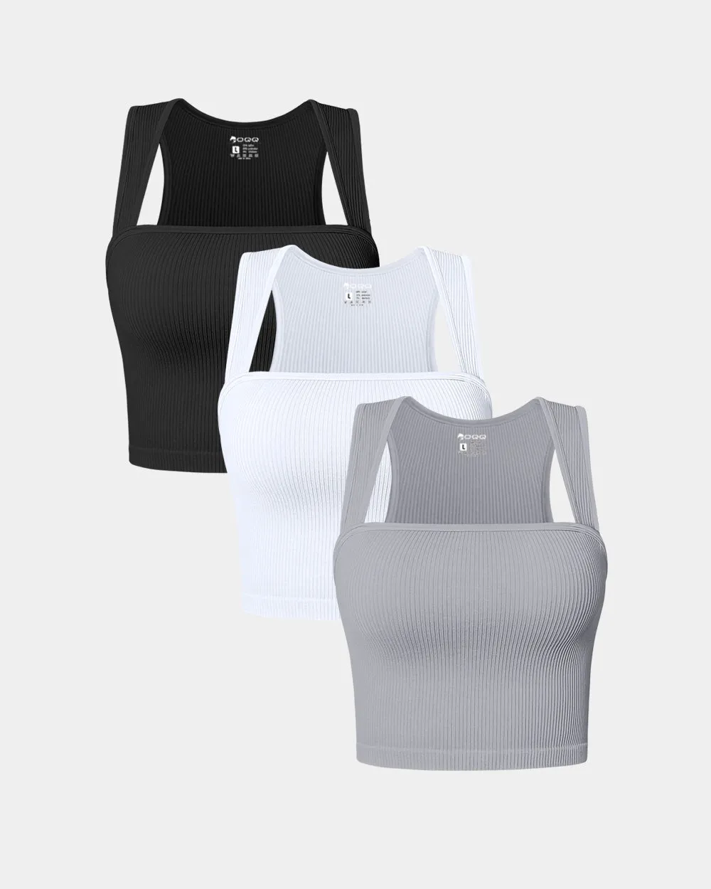 Sleeveless Square Neck tops