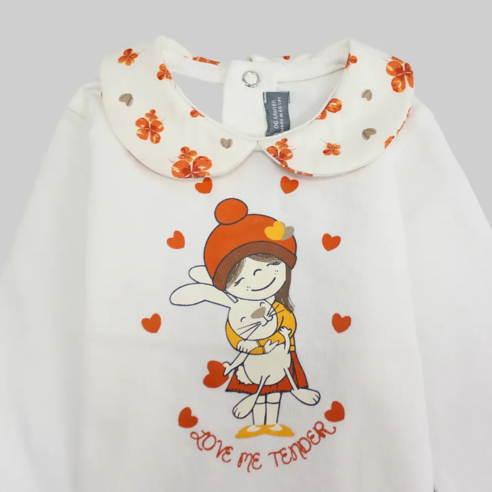 Tender Baby Girl Long-Sleeved Blouse