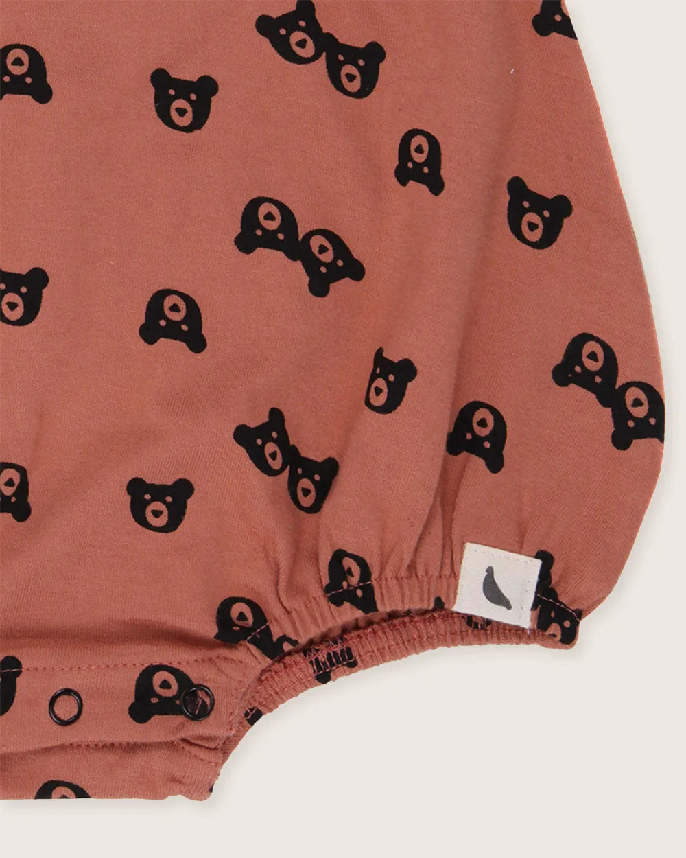 Two Bears Bubble Romper