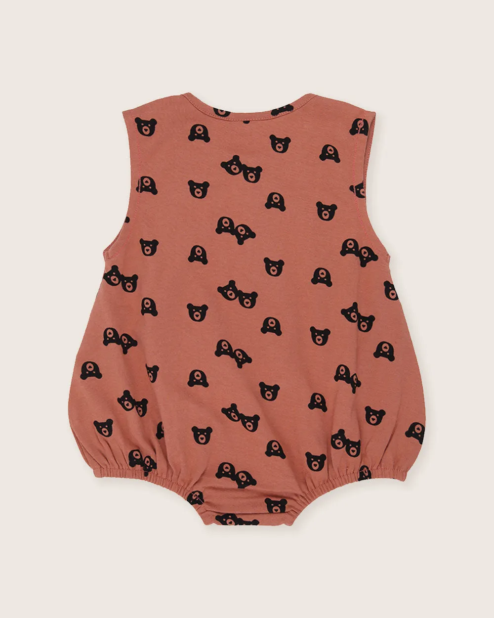 Two Bears Bubble Romper