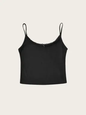 Venice Lace-Trim Cami Top