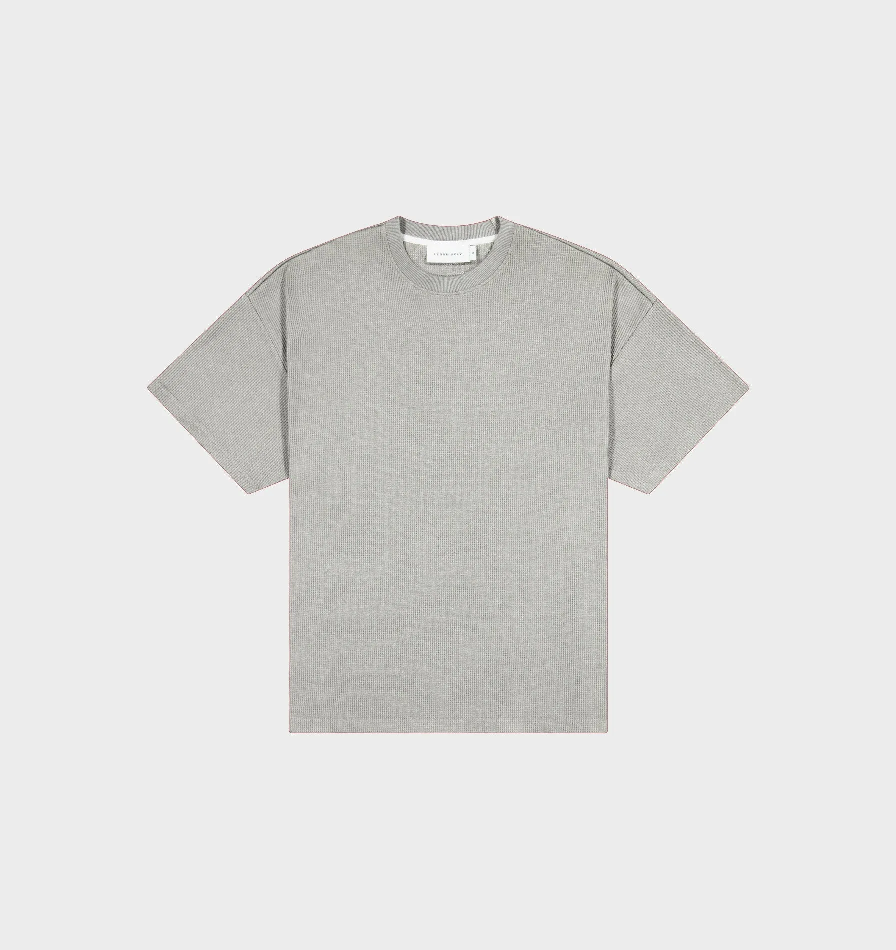 Waffle Box Tee - Concrete Marle