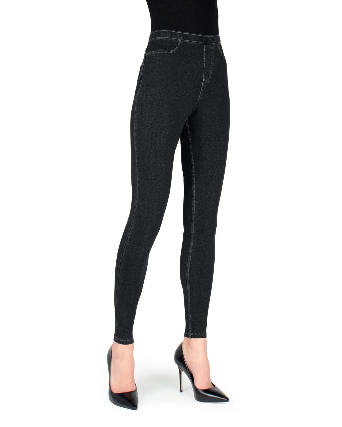 Women's Alta Denim Jean High Waist Leggings