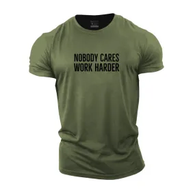 Work Harder Cotton T-Shirt