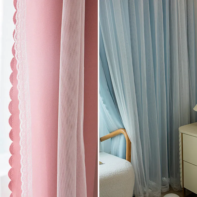 Zinnia Two-layer Versatile Blackout Thermal Custom Curtain